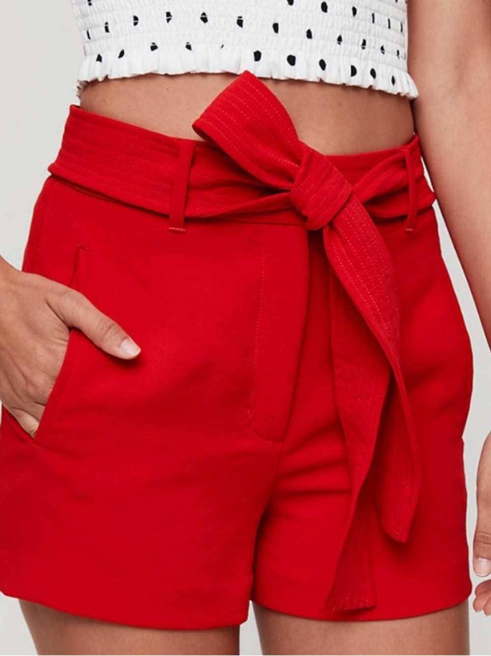Aritzia Wilfred Jallade Tie-Front Short